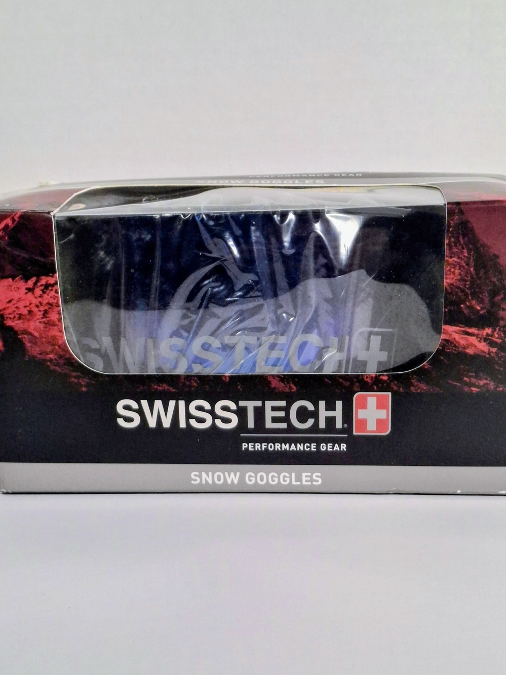 Unisex Swiss Tech Black Snow Goggles - Performance Gear